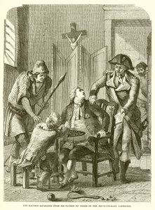 The Dauphin Separated from Father by Order of the Revolutionary Committee by English School