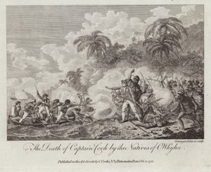 The Death of Captain Cook by English School