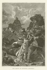 The Death of Gustavus Adolphus by English School
