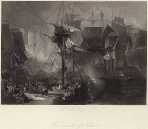 The Death of Nelson by English School
