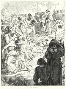The Death of Stephen by English School