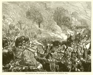 The Defence of the Chateau of Hougoumont at Waterloo, 1815