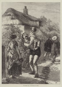 The Derby Day, on the Road to Epsom by English School
