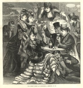 The Derby Night at Cremorne by English School