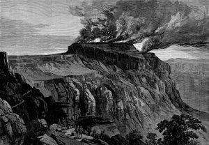 The Destruction of Magdala, from The British Expedition to Abyssinia, 1868