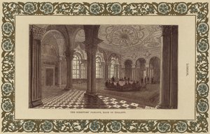 The Directors Parlour in the Bank of England by English School