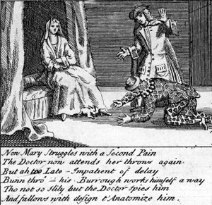 The Doctor in Labour, or the New Whim Wham from Guildford, c.1726