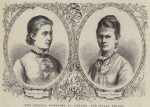 The Double Marriage at Berlin, the Royal Brides by English School