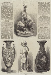 The Dublin International Exhibition by English School