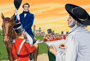 The Duke of Wellington Being Painted by Goya