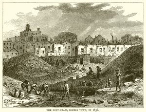 The Dust-Heaps, Somers Town, in 1836