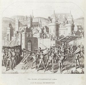 The Earl of Haynault Takes and Destroys Aubenton