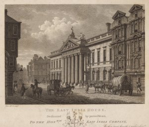 The East India House by English School