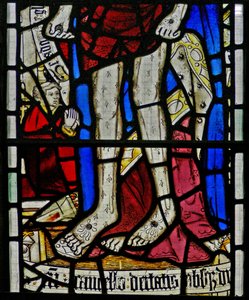 The East Window (Ew) depicting a Donor - John Walker by English School