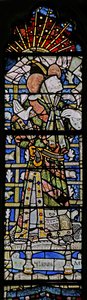 Window depicting a prophet - Isaiah? by English School
