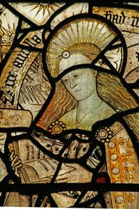 Virgin Mary at the Annunciation by English School