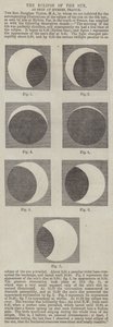 The Eclipse of the Sun, as seen at Hyeres, France