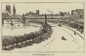 The Embankment as it is by English School