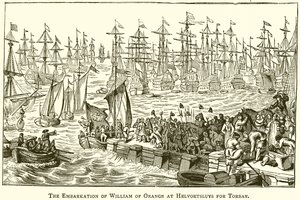 The Embarkation of William of Orange at Helvoetsluys for Torbay