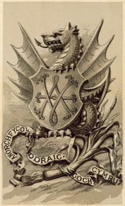 The Emblem of Wales by English School