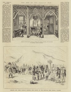 The End of the Carlist War by English School