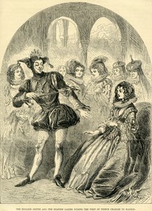 The English Jester and the Spanish Ladies During the Visit of Prince Charles to Madrid