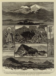 The Eruption of Mount Etna, Sicily