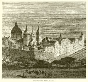 The Escurial, Near Madrid by English School