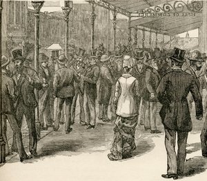 The Exchange at the Hall of Commerce, Collins Street, Melbourne