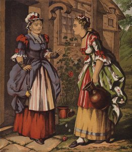The Fairy At The Fountain, Or The Two Girls