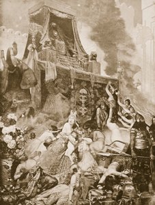 The Fall of Nineveh (Illustration from Hutchinson