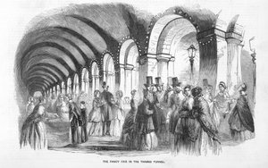 The Fancy Fair in the Thames Tunnel