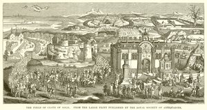 The Field of Cloth of Gold by English School
