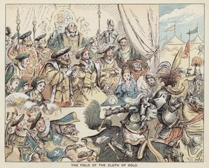 The Field of the Cloth of Gold by English School