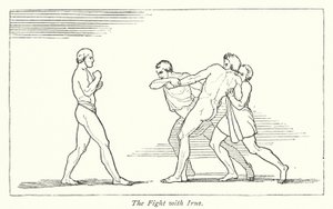 The Fight with Irus by English School