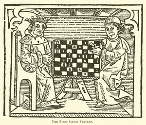 The First Chess Players by English School