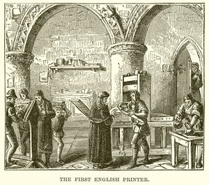 The First English Printer by English School