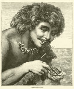 The First Oyster-eater by English School