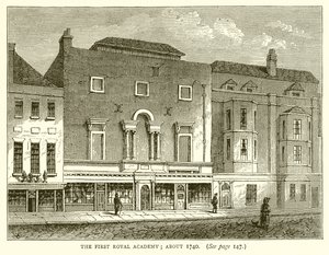 The First Royal Academy; About 1740