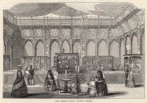 The Foreign Court, Crystal Palace by English School