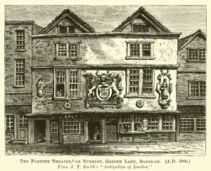 The Fortune Theatre, or Nursery, Golden Lane, Barbican, AD 1800