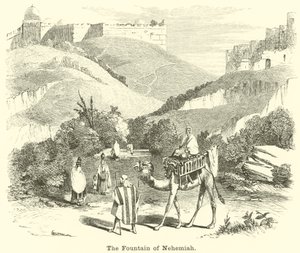 The Fountain of Nehemiah by English School