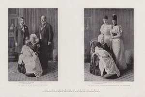 The Four Generations of Our Royal Family by English School