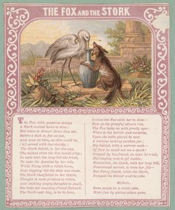 The Fox And The Stork