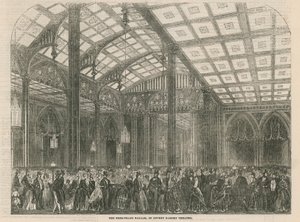 The Free-Trade Bazaar at Covent Garden Theatre, London