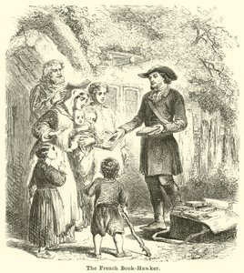 The French Book-Hawker by English School