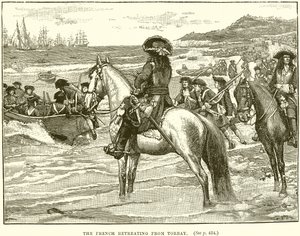 The French Retreating from Torbay