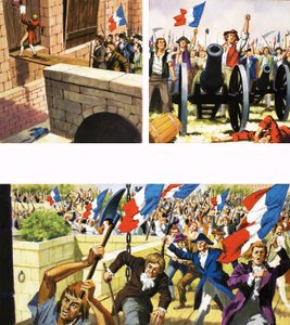 The French Revolution by English School