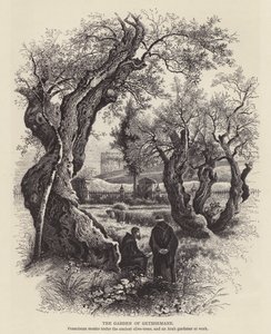 The Garden of Gethsemane by English School