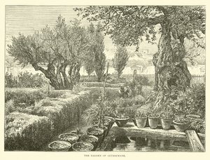 The Garden of Gethsemane by English School